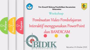 Pembelajaran digital memberikan bekal kepada pembelajar berbagai karakter yang menjadi kekuatan dan. Korwil Baturetno Gelar Pelatihan Pembuatan Video Pembelajaran Interaktif Menggunakan Powerpoint Dan Bandicam Bidik Baturetno