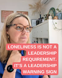 Sometimes the higher you rise, the fewer people you feel you can be real  with. Not because leaders do not want connection, but because they fear  being judged, misread or seen as