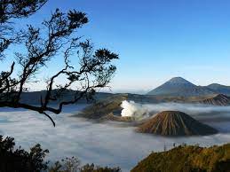 Gratis untuk komersial tidak perlu kredit bebas hak cipta. Pesona Bromo Pemandangan Puncak Gunung Ditengah Lautan Awan