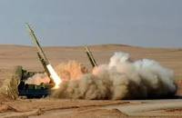نتیجه تصویری برای فیلم لحظه شلیک موشک‌ های ایرانی به سمت پایگاه آمریکا
