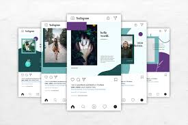 Download Instagram Banner Fashion In Social Media Templates On Yellow Images Creative Store PSD Mockup Templates