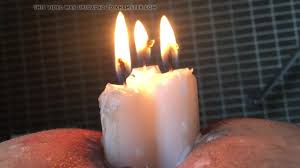 Romantic candle light sex with French seductress Cassie Del Isla