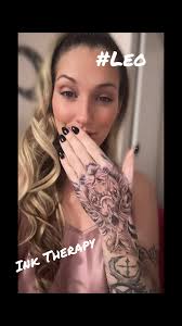Leo Hand Tattoos