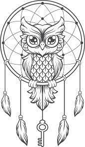 Resultado De Imagen Para Imagenes De Mandalas Para Colorear Dificiles Owl Coloring Pages Black And White Owl Drawings