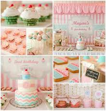 Cupcake Shoppe Party Planning Ideas Supplies Idea Decorations Cupcake Birthday Party 1st Birthday Parties Cupcake Party