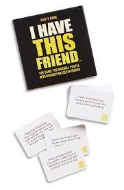 Hygge Game I Have This Friend Trivia Game Nordstrom Friends Trivia Trivia Games Trivia