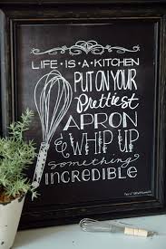 But i don't let anyone i also like the idea of putting a decorative kitchen chalkboard on the refrigerator or the dishwasher. 49 Creative Chalkboard Ideas For Kitchen Decor Digsdigs