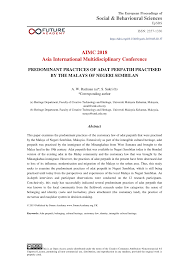 Membongkar rahsia pendidikan islam makiah tussaripah jamil. Pdf Predominant Practices Of Adat Perpatih Practised By The Malays Of Negeri Sembilan