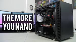 It's like if honey i shrunk the kids had more pc watercooling in it. Building In The Nano S From Fractal Design Build Review Youtube