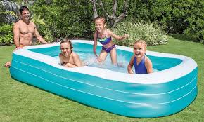 Piscine Pas Cher Intex 58484 Np Piscine Family 305 X 183 X 56 Cm Ventes Pas Cher Com Piscine Gonflable Pataugeoire Piscine Intex