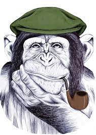 Pin By Fajoni Michele Fajoni On Un Poco Mas Monkey Art Animal Art Art