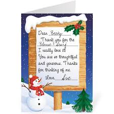 Winter Snow Thank You Cards Current Catalog This whimsical card with a cat watching the animals in the snow outside. winter snow thank you cards