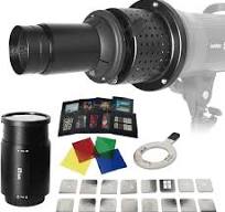 Fotoconic Bowens Mount Optical Snoot for Studio Light Flash Strobe LED  Light, Art Styling Effects Photography Snoot with 85mm Lens, 16 Stainless  Steel ...