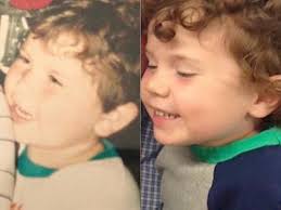 25 Side-By-Side Photos Of Dads And Kids That Will Make You Do A Double Take 