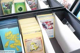 You can assemble your deck out of differed cards with new. Diy Pokemon Storage Box