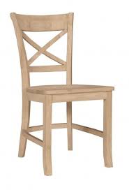 We have a second restoration hardware the unfinished oak was almost beige in its natural state, but turned a beautiful golden brown color. C 110 Arlington Panel Back Chair 2 Pack With Free Shipping Unfinished Furniture Of Wilmington Side Chairs Dining Dining Chairs Unfinished Furniture