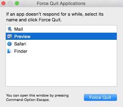 After clicking on the apple logo, hover your cursor over the 'force quit' menu item. 5 Ways To Force Quit Apps On Mac Get Rid Of Frozen Apps Easily