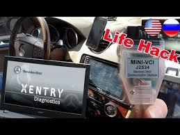Life Hack Star Diagnosis Das Xentry For 12 Xentry Diagnostics Dealer Program Via Mini Vci Cord Youtube