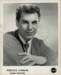 Press Photo Freddie Cannon of Swan Records
