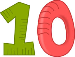 Number 10 Clip Art at Clker.com - vector clip art online, royalty free &  public domain