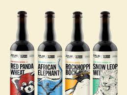 Zoo Brew Series Beer Label Design Craft Beer Labels Beer Design