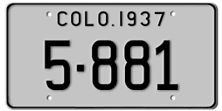 Additional reasons for rejection are listed on the form as well. Colorado License Plates Classic New And Custom Licenseplates Tv