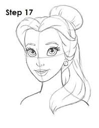 How To Draw Belle Desenhos A Lapis Da Disney Coisas Para Desenhar Elsa Desenho