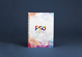 Free notebook mockup in psd. Spiral Notebook Mockup Mockup World