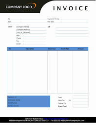 Hourly Invoice Templates Sample Di 2020 Desain