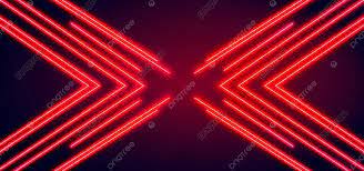 Red Neon Lines Glowing Lines Background Ultraviolet Light Laser Show Performance Stage Floor Reflection Blank Rectangular Frame Gates Line Background Laser Show Laser Lights