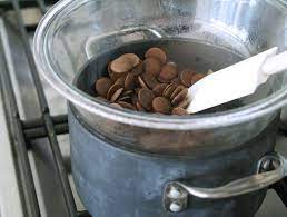 Bila dah cukup masak, ketepikan dan biarkan ia menyejuk sementara kita lakukan langkah seterusnya. Teknik Double Boil