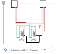 2 way light switch with power feed via switch (two lights). Installing Three Way Switch In Two Gang Box Home Improvement Stack Exchange