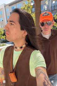 Marnie and Kal from Halloweentown get married