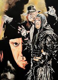 Undertaker casually moves the chair out of the way to protect big show while still selling! Schamberger Labs On Twitter Http T Co Uvkykjylgy The Undertaker Featured In This Week S Wwe Canvas2canvas Video Http T Co Nve1igyd5x