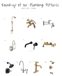 Bathroom faucets and fixtures with unmatched design and quality for over 140 years. Round Up Of All Our Plumbing Fixtures For Our Home Kelsieemm Com