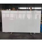 Pure White Nano White Marble Stone Wall Stone for Decoration