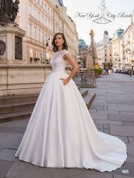 Couture flower fit and flare crepe. Wedding Dress Aileen For Sale At Ny City Bride