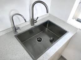 Black granite composite sinks are well protected with coatings. Forget Under Mount Or Top Mount This Low Maintenance Kitchen Sink Is The One To Get