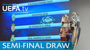 Uefa are also providing a live stream of the draw on their official website. Watch The Full Uefa Champions League Semi Final Draw 2016 17 Youtube