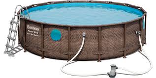 Piscine Bestway Power Steel Swim Vista Pool Ronde 4 88 X H1 22m