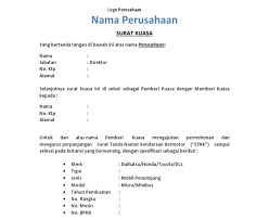 Karena itu, surat ini harus dilengkapi dengan materai 6000 serta ditandatangani oleh pemberi kuasa informasi penerima kuasa juga termasuk hal penting yang ada pada contoh surat kuasa pengambilan bpkb motor dan mobil. Surat Kuasa Perpanjang Stnk Atas Nama Pt