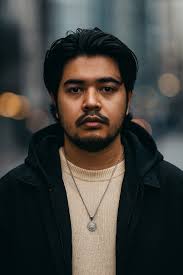 สำหรับผู้ชายนะครับ Promt 👇 Use the photo I attached. It is a reference to  the face and body. Vogue Korea-style high-fashion editorial photo Skinny  Asian male model He has sharp features and piercing