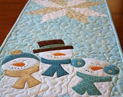 Winter Table Runner Pattern Christmas Table Runner Farmhouse Christmas Decor Quilt Table Runner Pattern Quilt Pattern Quilted Table Runners Christmas Quilted Table Runners Patterns Quilted Table Runners