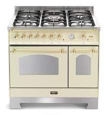 Lofra Dolce Vita Kaasuliesi Kahdella Sahkouunilla 90 Cm Teppanyaki Piani Cottura Cucine