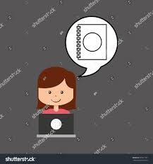 Support Assitance Concept Girl Directory Contacts Stock Vector (Royalty  Free) 525611167 | Shutterstock