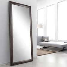 Brandtworks Montauk Night Dark Grey Tall Floor Mirror Bm042t Floor Mirror Floor Decor Decor