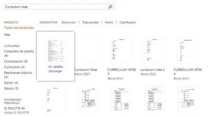 +plantilla d curriculun / 50 mejores plantillas de curriculum vitae gratis para descargar word. Plantillas Gratuitas De Cv Para Editar En Word Soft Apps