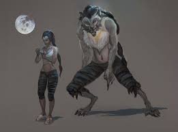 Werewolf Female Female Werewolves Werewolf Girl Werewolf Drawing