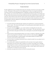 Below you will find the official template used to create and share breakout edu games as well as some tips and resources that will help you get started with designing your own games. Probability Game Assignment