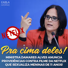 No o antagonista você fica informado sobre carla zambelli. Carla Zambelli A Ministra Damares Alves Anunciou Que Tomara As Medidas Juridicas Contra O Filme Cuties Lancado Pela Netflix E Duramente Criticado Por Mostrar Meninas De 11 Anos De Idade Em